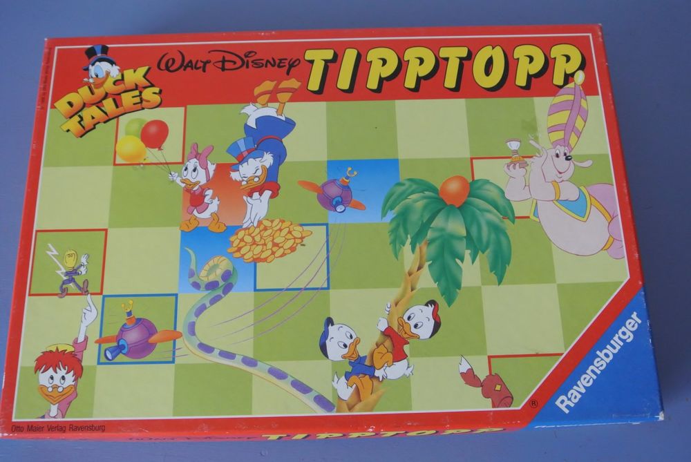 Vintage DUCK TALES TIPPTOPP # 00 272 6 Ravensburger von 1988 (Gebraucht ...