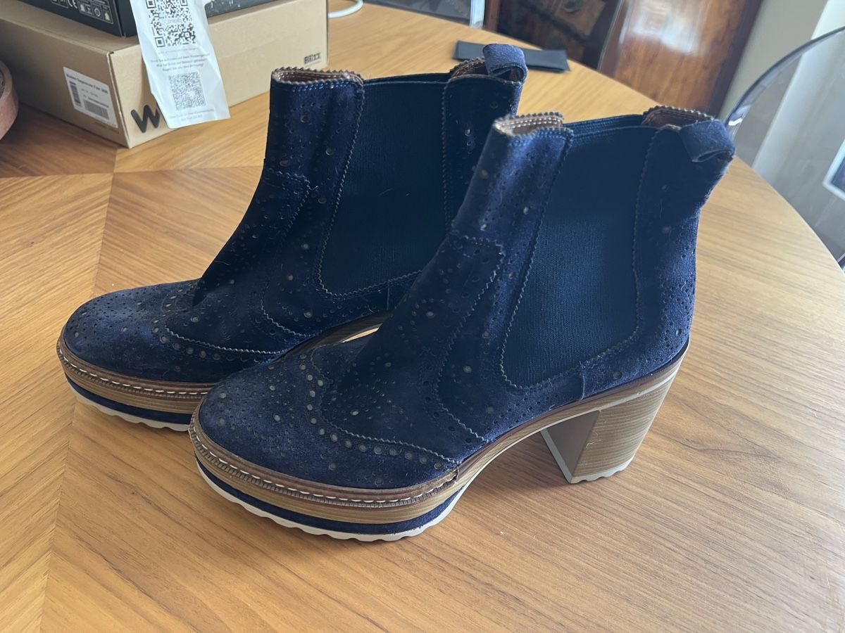 Scarpe da donna: Spanische Brogue-Style Stiefel - Grösse 41 – Nuovo (secondo la descrizione) da Baar venduto da gwe_996p