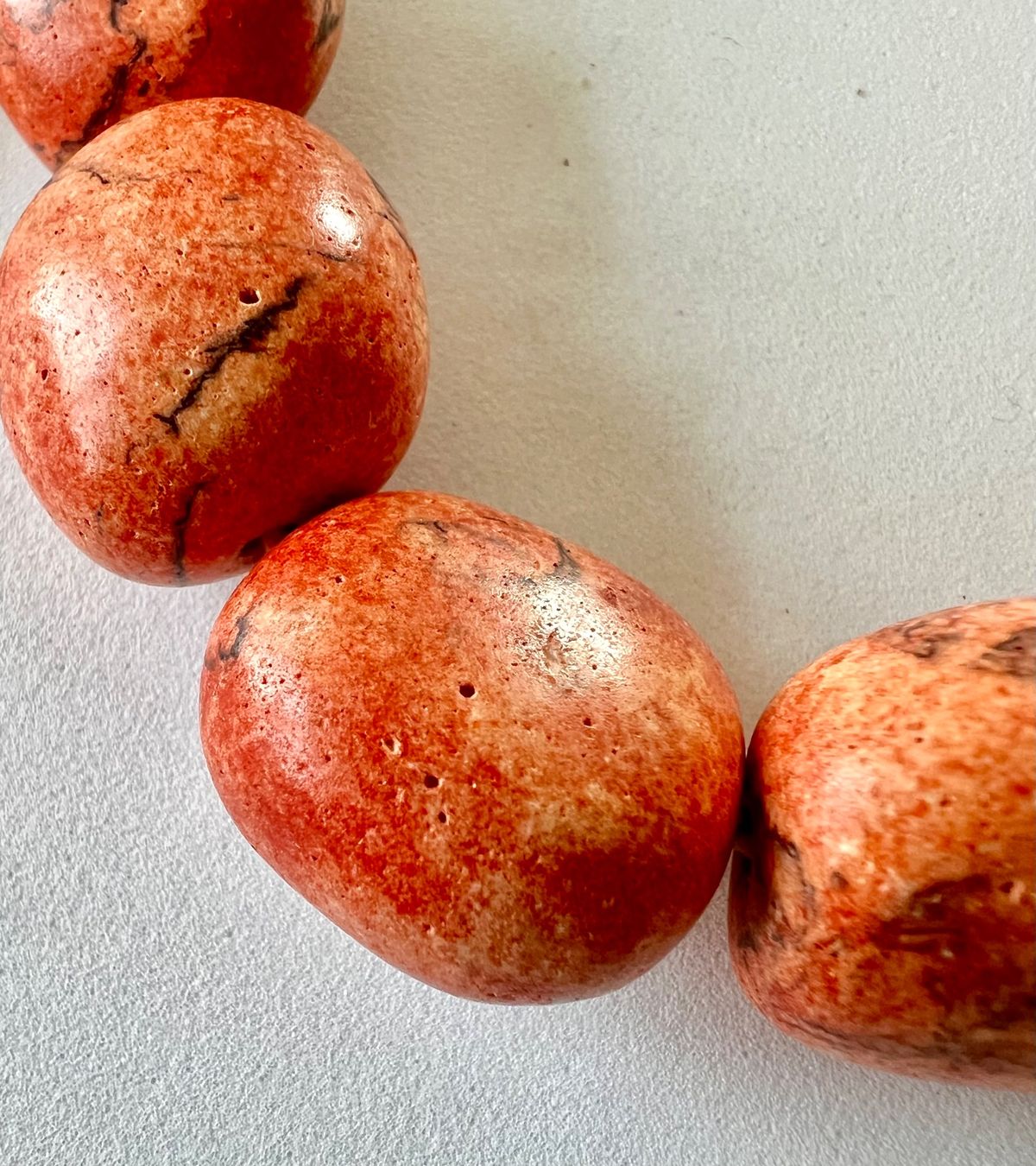 Ketten: Statement-Kette Türkis Jaspis Boho Ethno mehrreihig Vintage – Gebraucht aus Ruswil von artbyhand 8