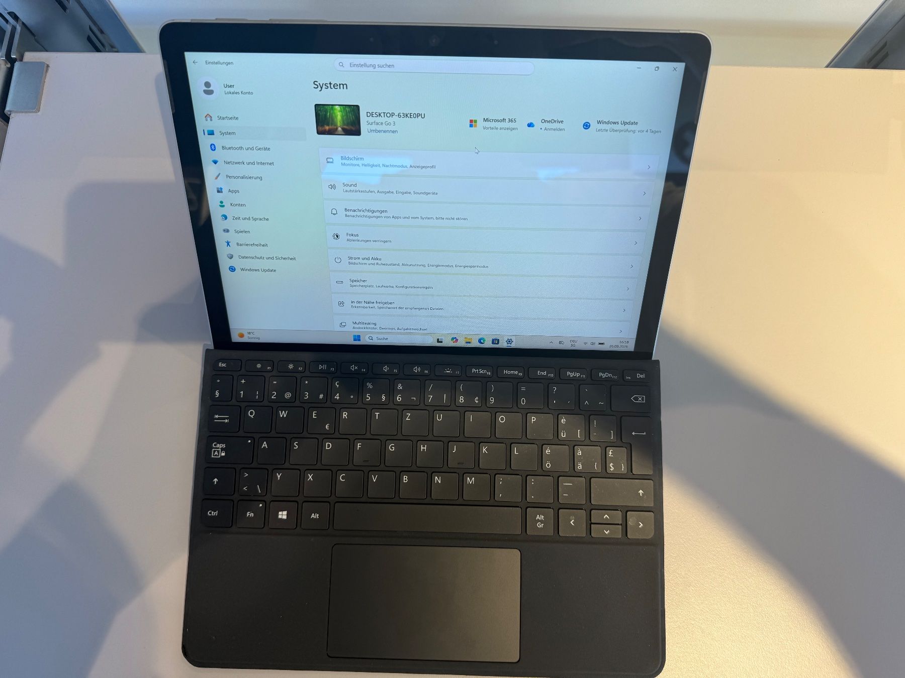 Microsoft Tablet PC: Microsoft Surface Go 3 – Usato da Siebnen venduto da icrservicesolutions