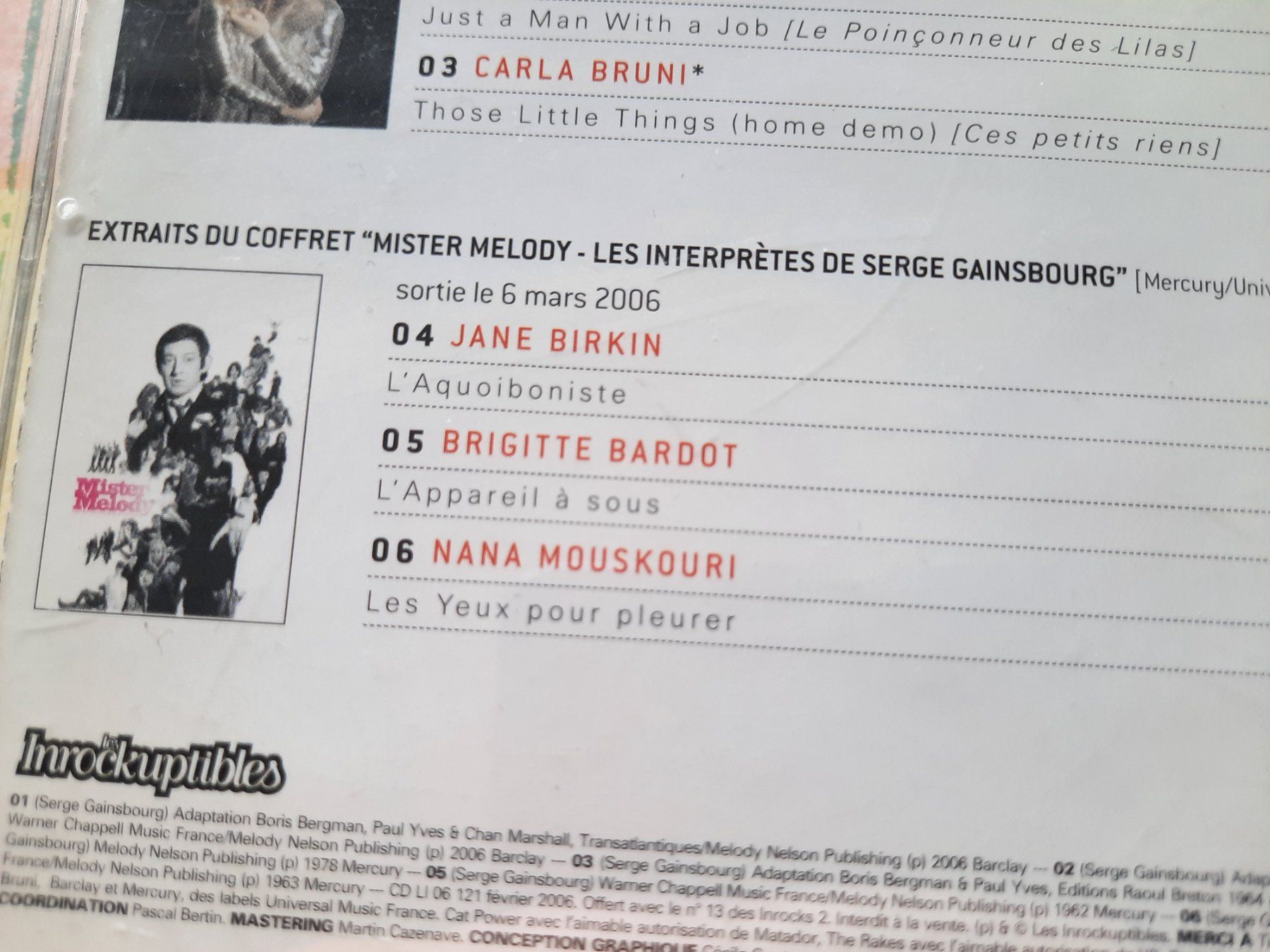 CD: Cd tribute to Gainsbourg  – Usato da Pully venduto da bro_n52j 4