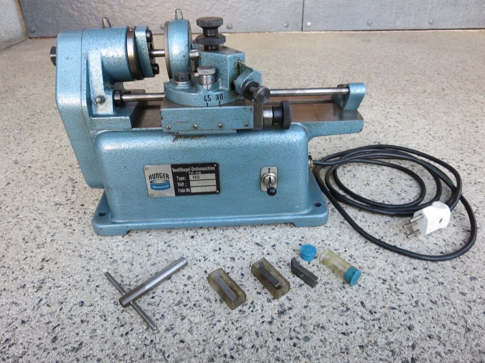 Ventil Drehbank Hunger VKD 1 Ventilkegel Drehmaschine Comprare Su Ricardo