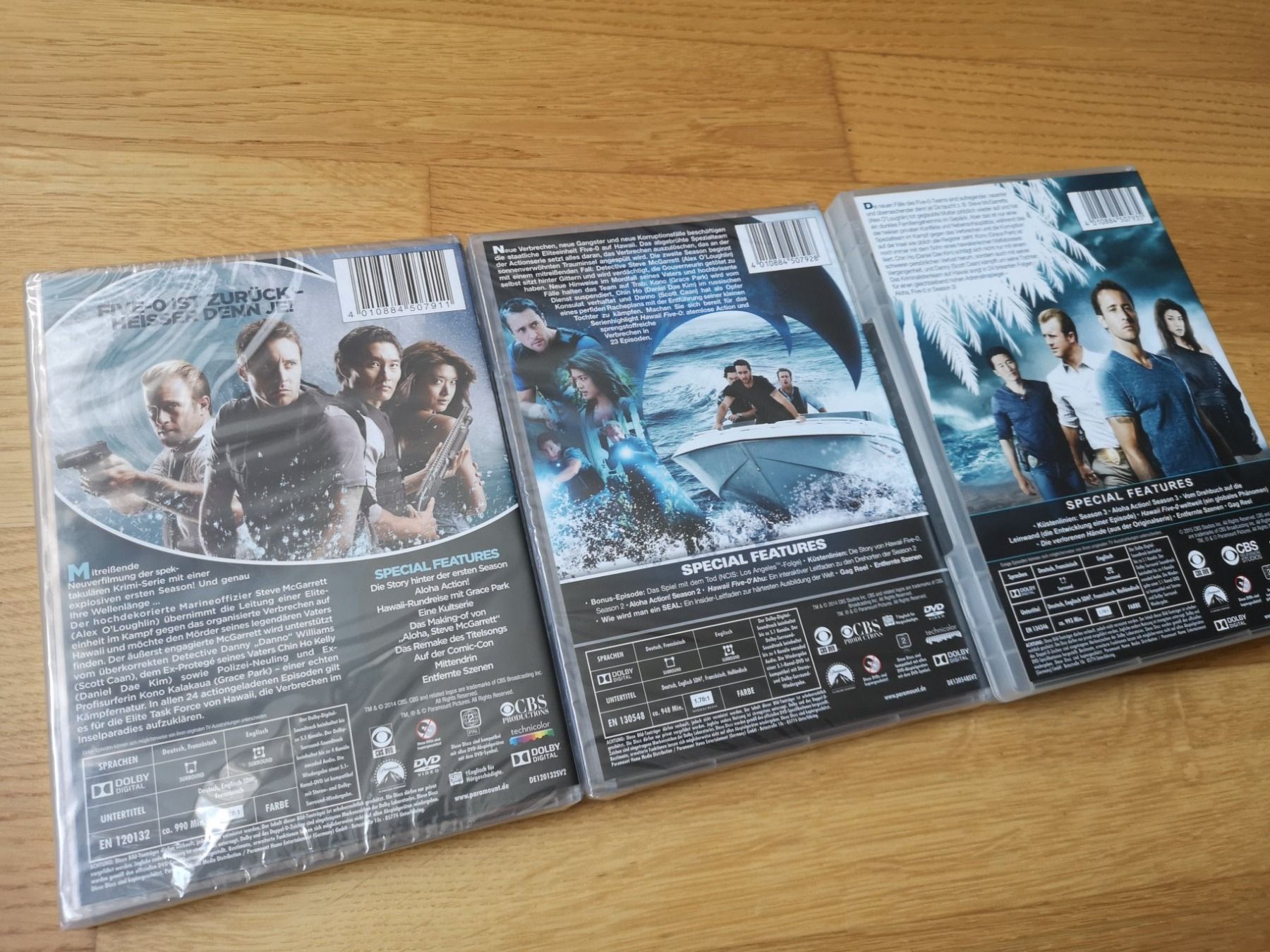 Alle DVDs: Hawaii Five-O Season 1 - 3 – Gebraucht aus Näfels von  1