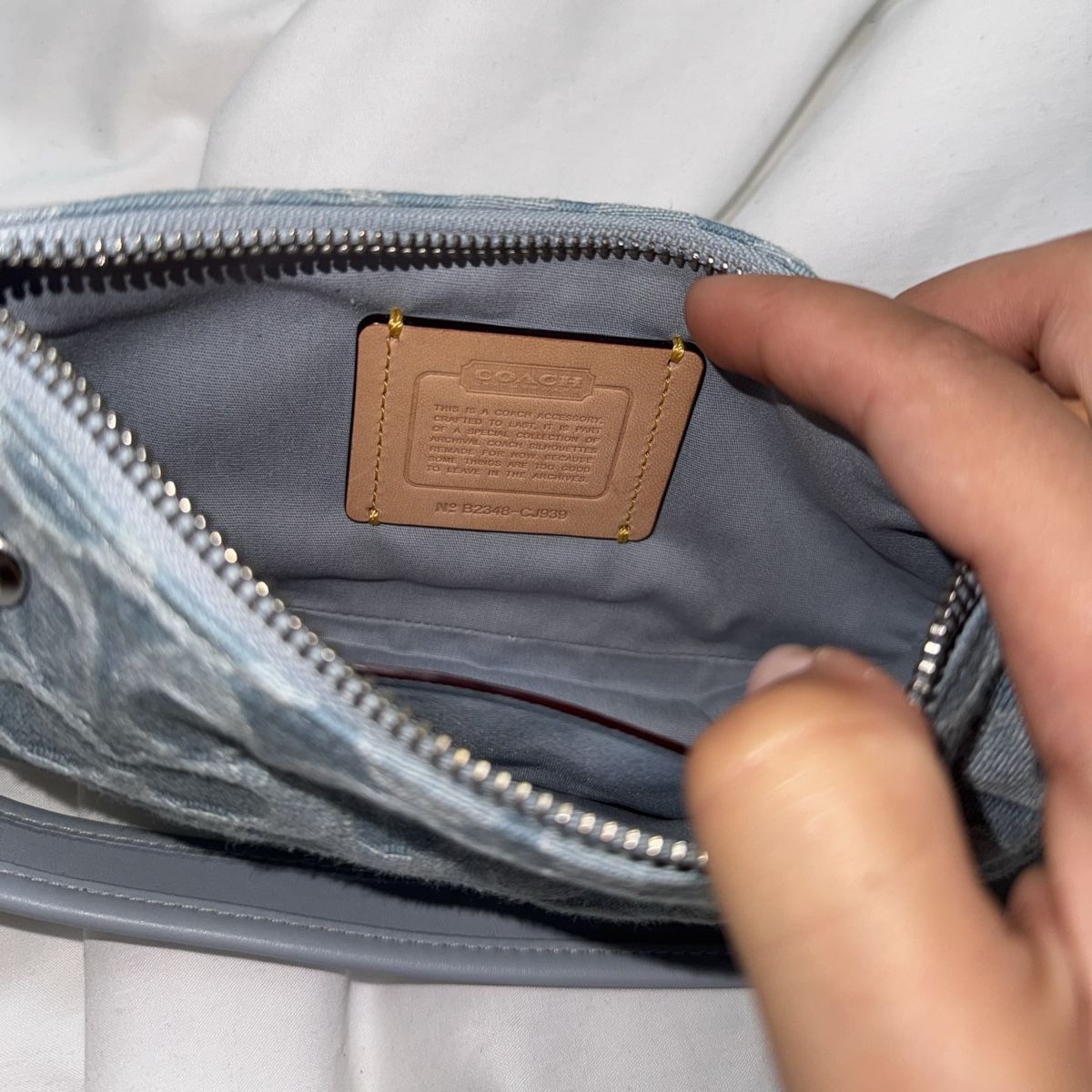 Coach Borse da donna: Coach Swinger Denim Bag – Nuovo (secondo la descrizione) da Sissach venduto da jameliagr 4