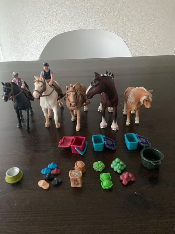  Schleich Pferde mit Reiter und Zubehör (Gebraucht) in Baar für CHF 26 Bildidee 