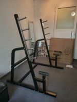 Hantelablage/Rack schwarz gebrauchter Zustand