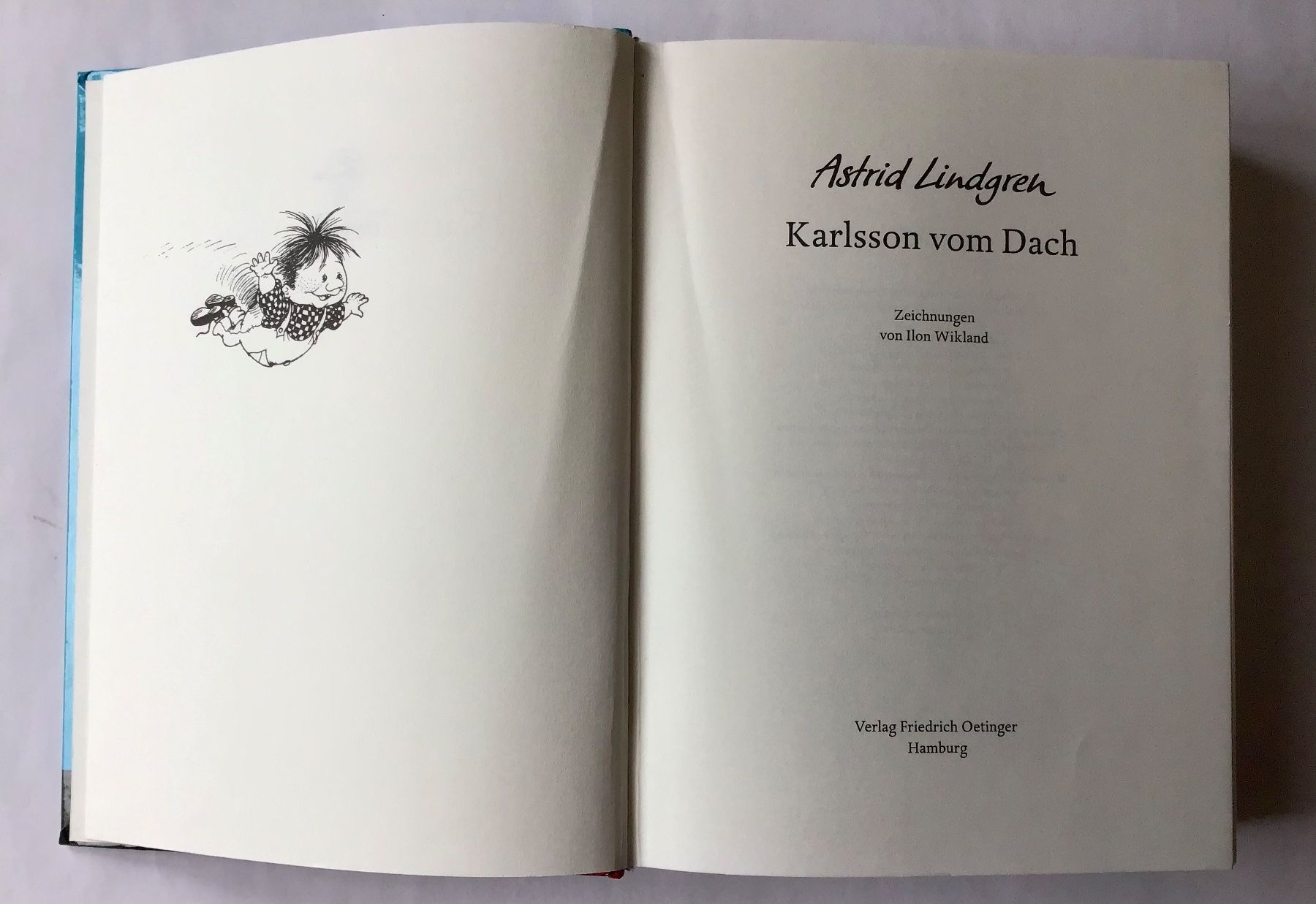 Libri: Astrid Lindgren: Karlsson vom Dach – Nuovo (secondo la descrizione) da Bubendorf venduto da Alpenheidi 3