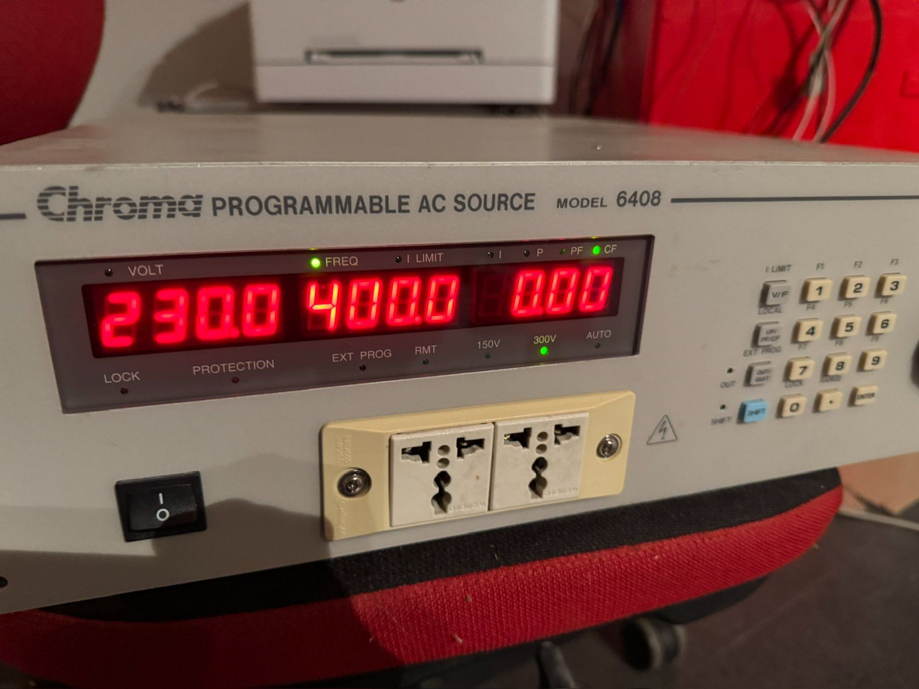 Mesurer: Chroma Programmable AC Source Model 6408 – D'occasion à Hörhausen par SevenTimesSix