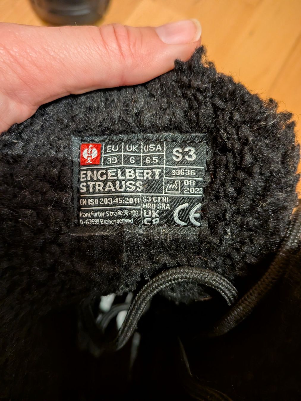 Engelbert Strauss Scarpe da donna: Engelbert Strauss Sicherheitsstiefel Gr. 39 – Usato da Eschenbach LU venduto da katjaju 2