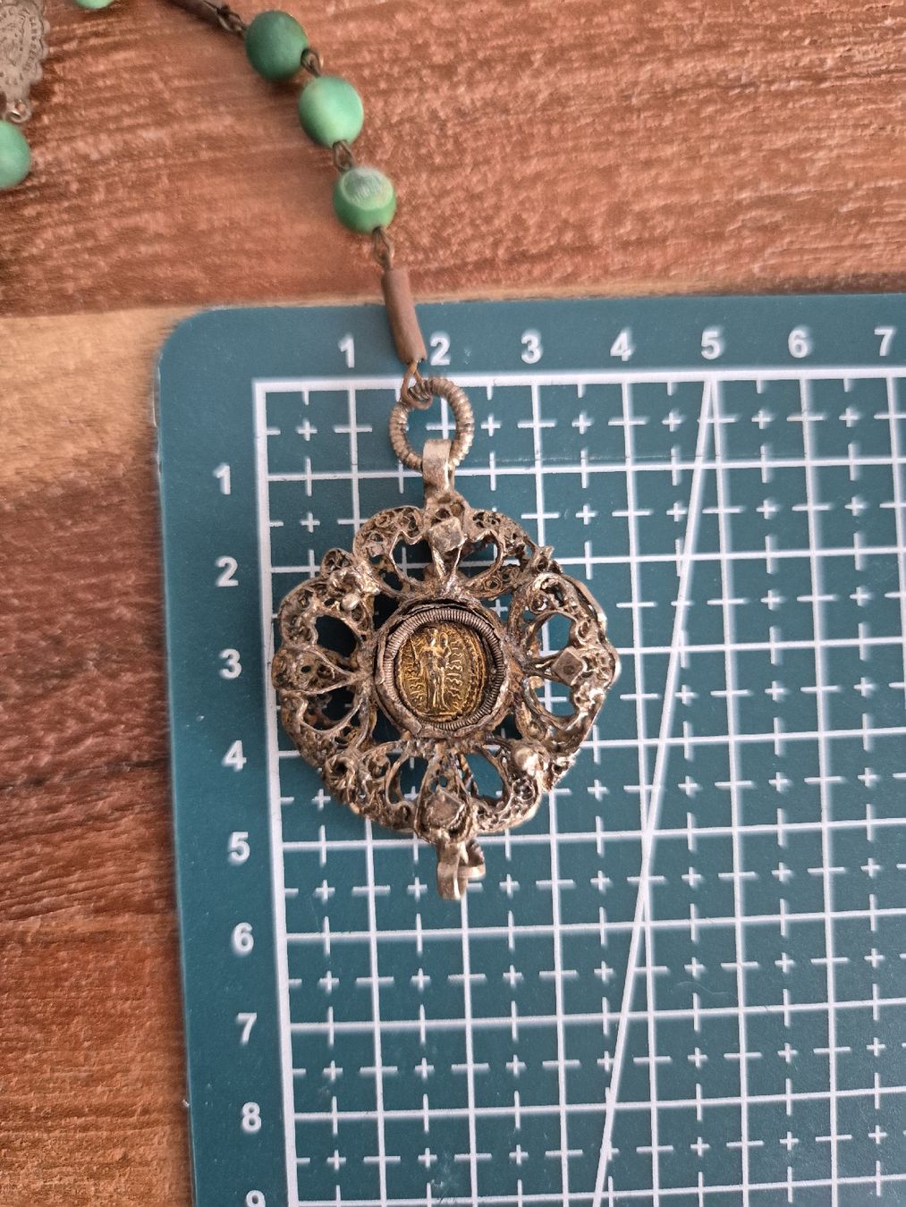 Sonstiger Schmuck: Antiker Filigran Rosenkranz 8 – Gebraucht aus Zürich von Dalema13 5