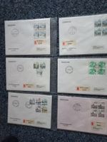 52 Briefe Marken Ausgabetag Div. Briefe