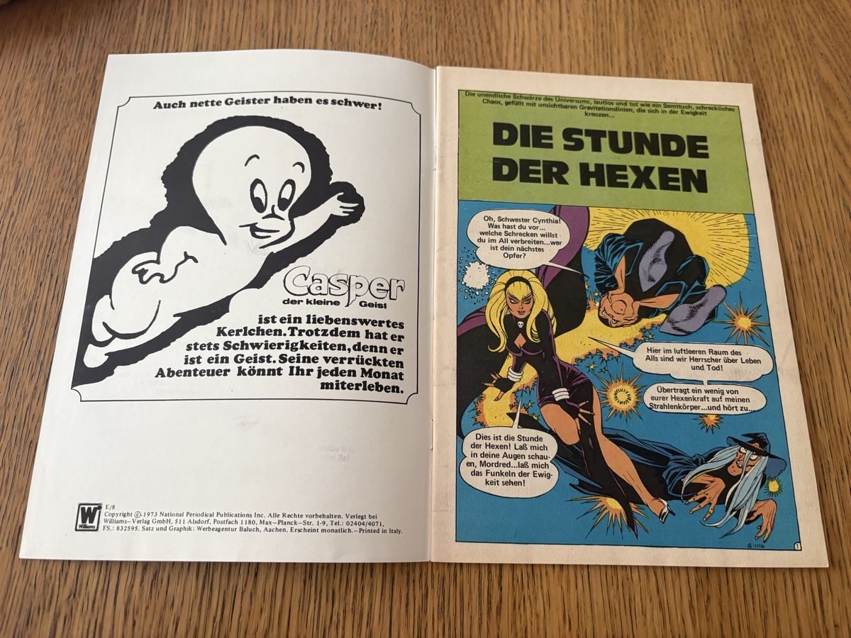 Fumetti: Horror BSV nummer 8 !!!!! – Usato da Wangen b. Dübendorf venduto da Antiz1210 2