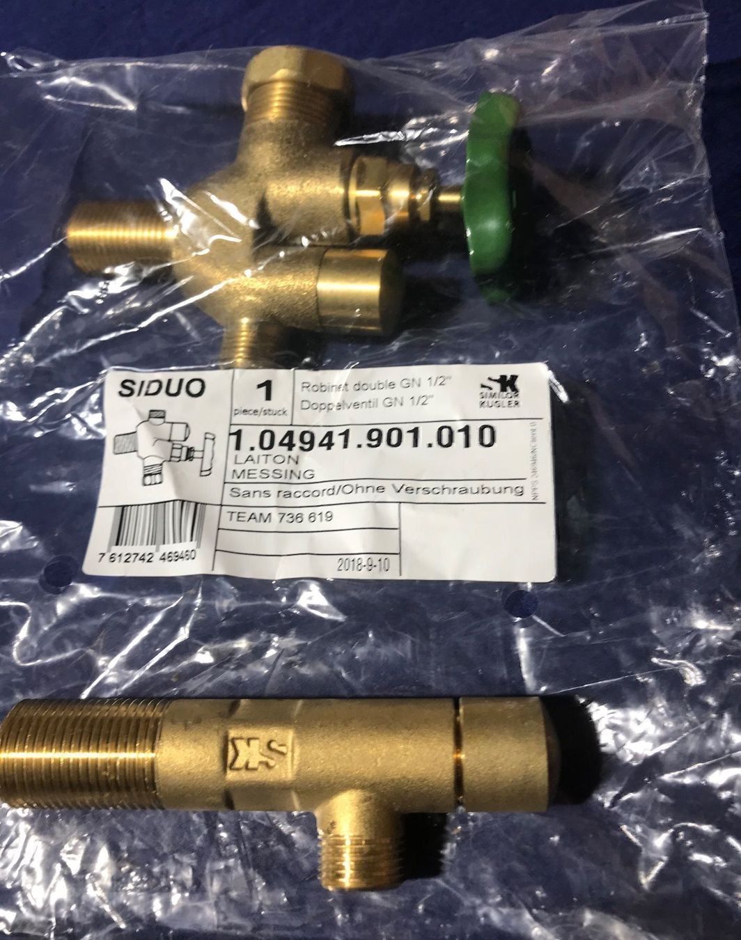 Rubinetteria: Küchenabstellventil Siduo 1/2" – Nuovo e nell'imballaggio originale da winterthur venduto da Grami1 1