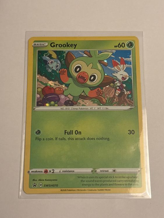 Grookey Pokémon TCG Cards for sale