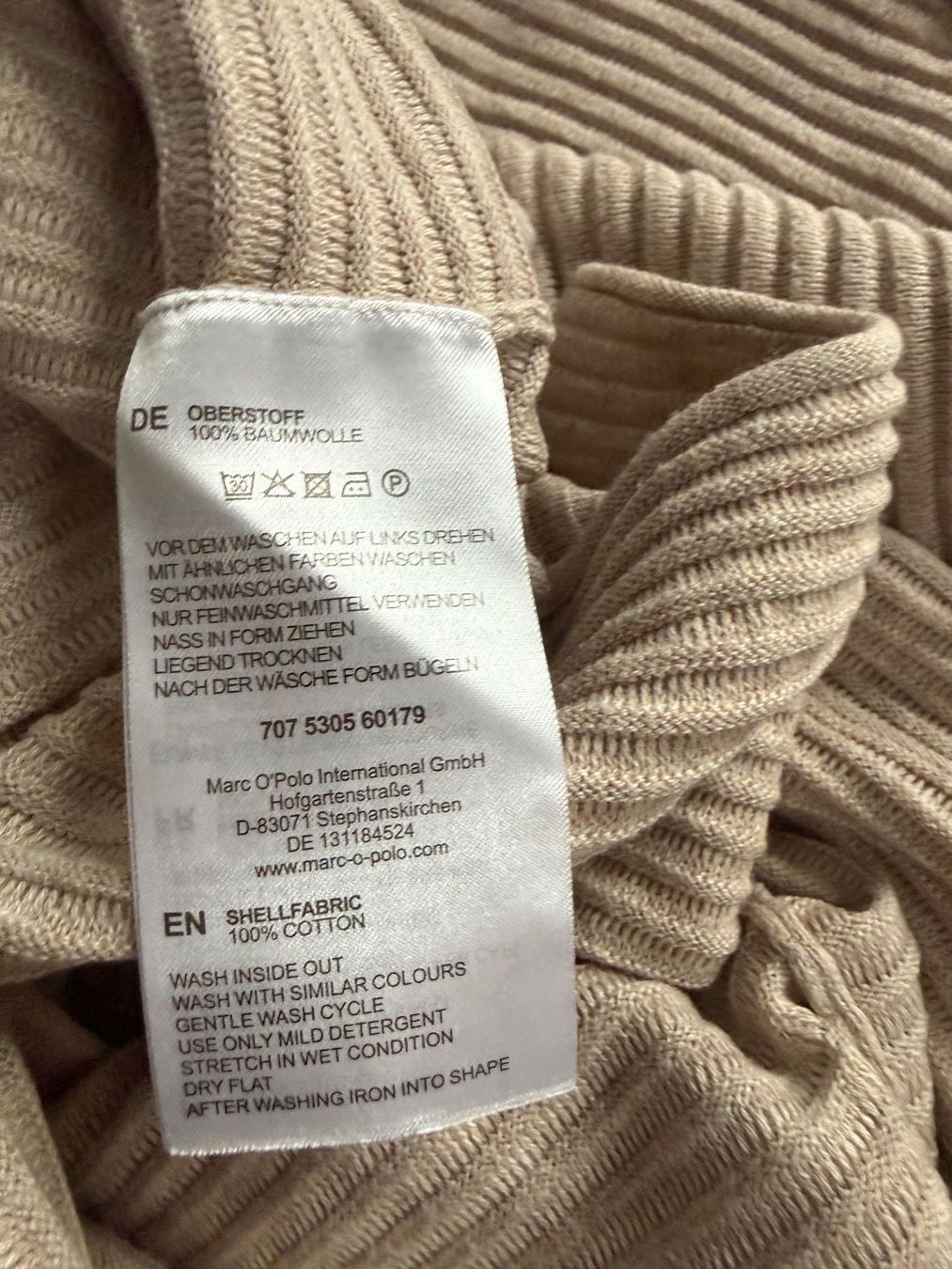 Maglioni & Felpe: Marc O'Polo - Beiger Baumwollpullover Gr. XS – Usato da Meilen venduto da kleisi01 4