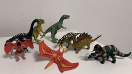 7 Dino-Figuren - Kinderspielzeug