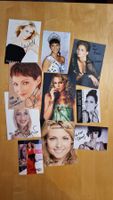 10 Original Autogramme, Miss Schweiz und Models