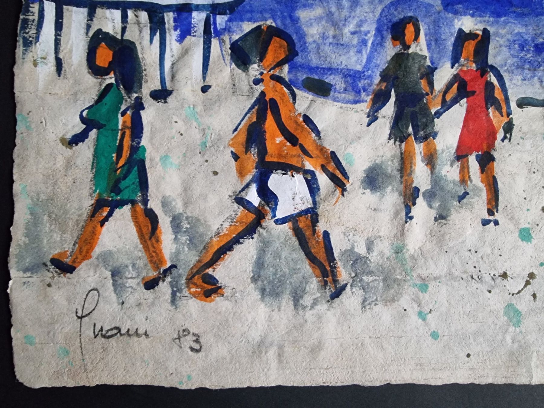 Dipinti: Giani CASTIGLIONI.    Technik: Aquarell Tempera signiert – Usato da Gersau venduto da grafik-kunst 4