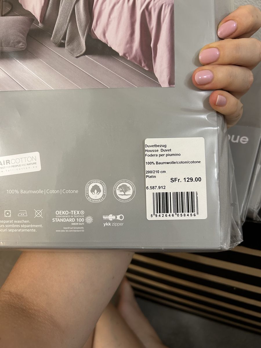 Livique Bettwäsche: draps de lit – Neu und originalverpackt aus Perroy von MR6. 2