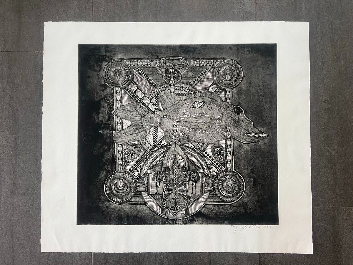 Grafica & Litografie: Jörg Schulthess, handsigniert – Usato da Rain venduto da Pic-Ass 1