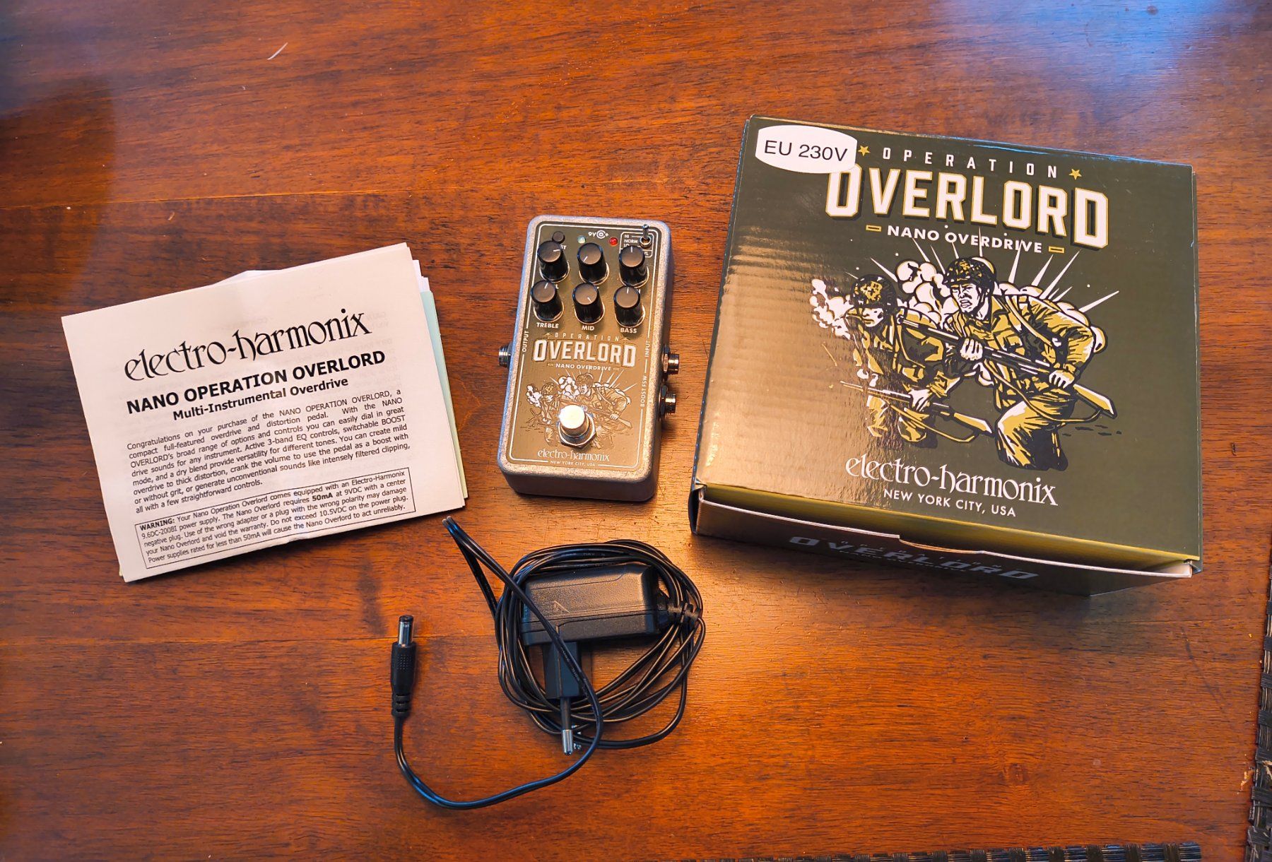 Electro-Harmonix Strumenti musicali: Overlord Nano Overdrive Pedal – Nuovo (secondo la descrizione) da Horgen venduto da fiodra 1