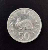 50 Senti Münze Tansania 1983