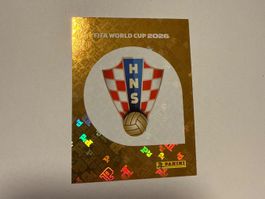 Kroatien Wappen CRO1 - Panini CH Edition WM 2026
