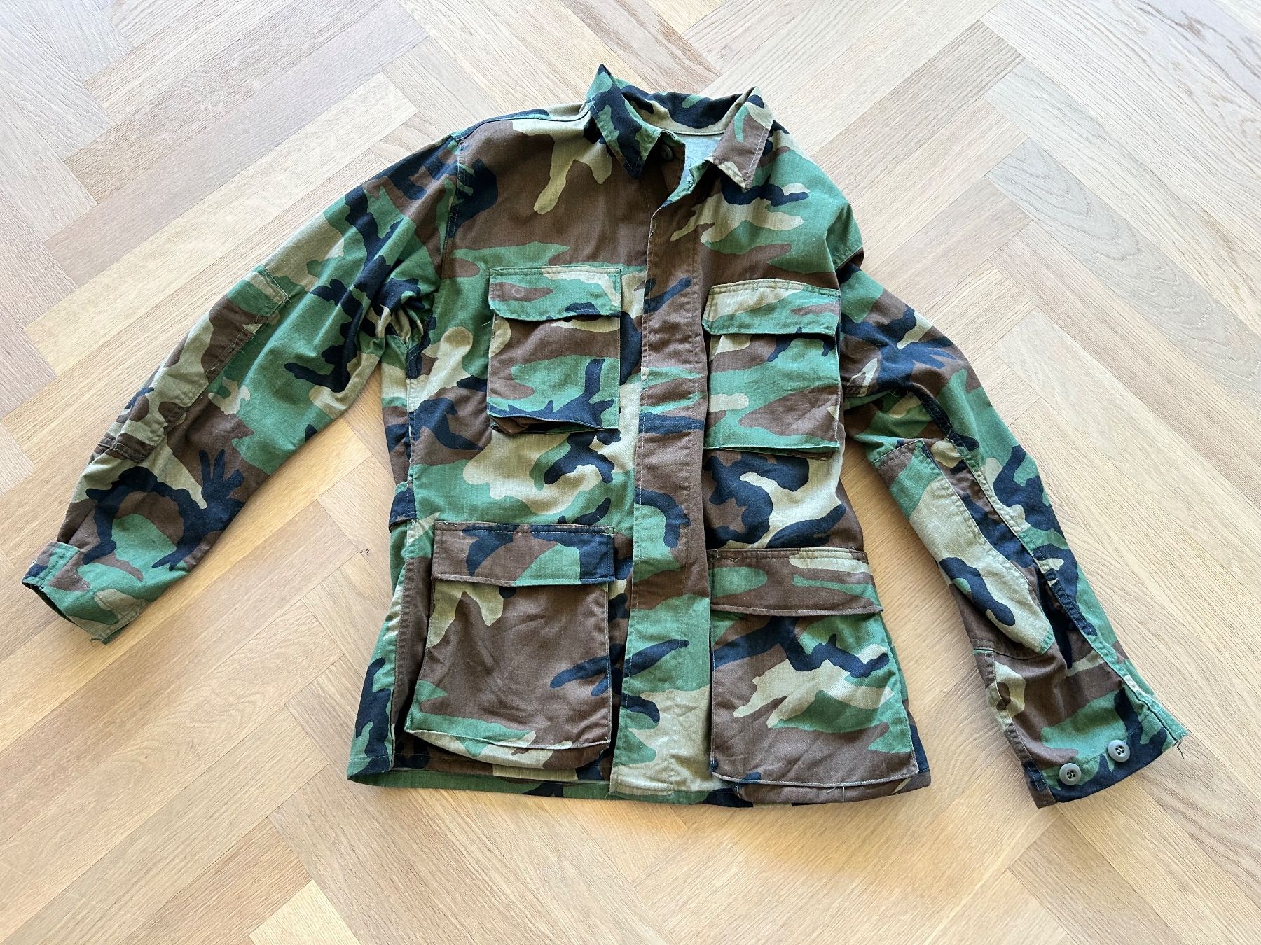 Uniformen: Original 80er! US BDU Feldjacke/ Fieldjacket Small/ Regular – Gebraucht aus Baden von and_t8bc