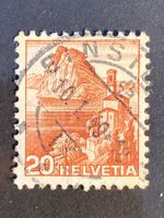 Schweiz 1949 San Salvatore 20 Vollstempel EINSIEDELN 10.I.49