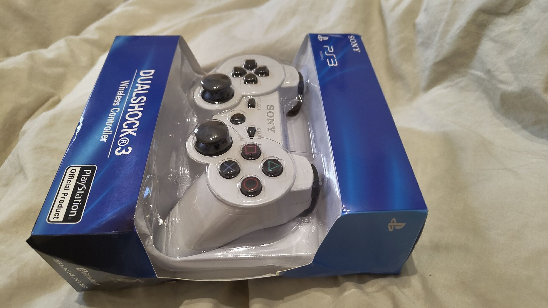 Sony Controller: New Sony PS3 Dualshock3 Wireless Controller White – Neu (gemäss Beschreibung) aus Glattbrugg von  3