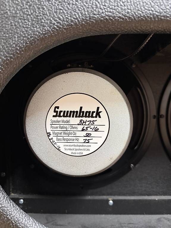 Amplificatori: Suhr 2x12 Box mit Scumback Speakern – Usato da Lohn SH venduto da Ruti99 2