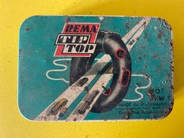 Dose REMA Tip Top Vulcanizer Büchse selten Sammler Deko
