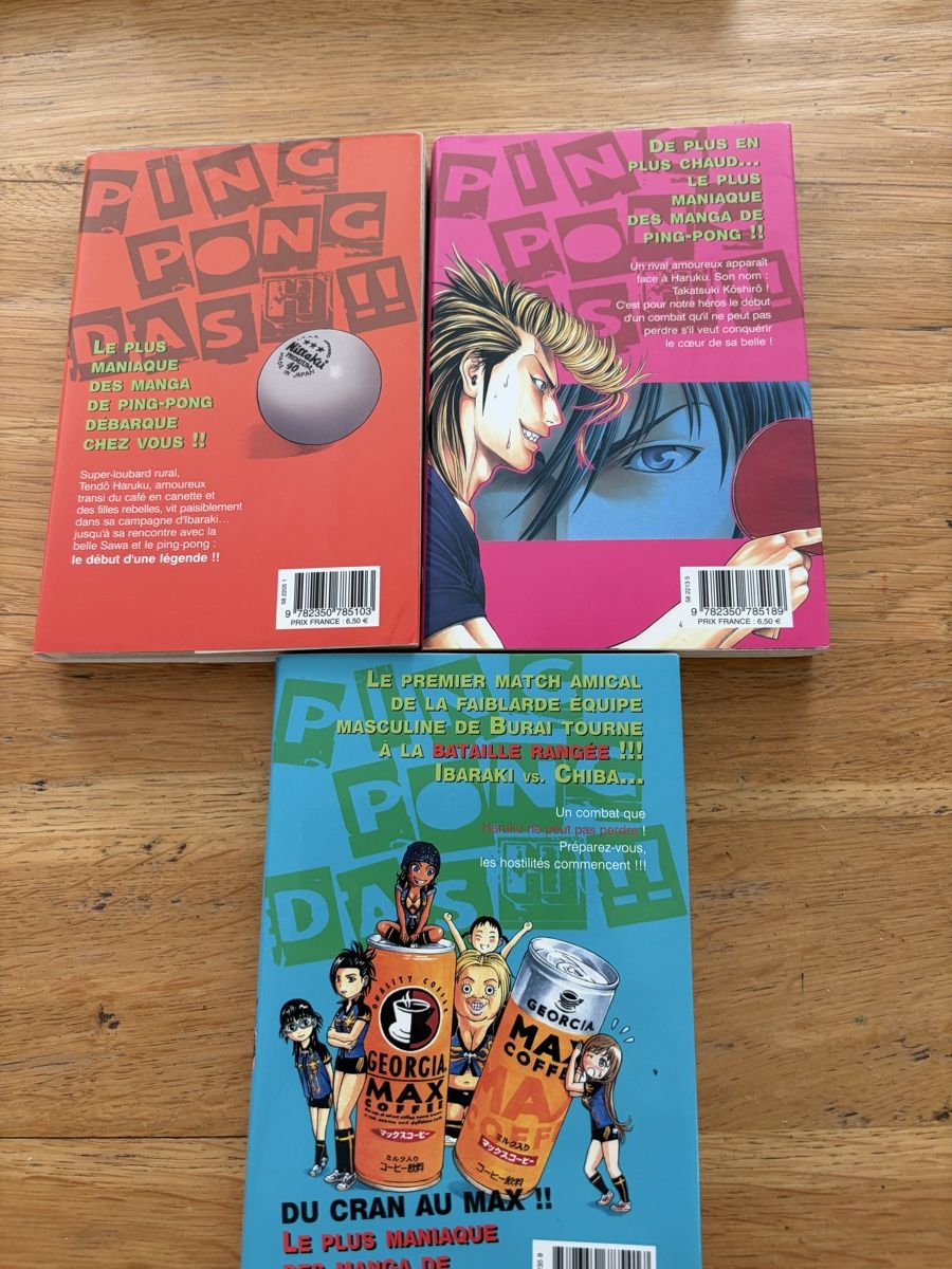 BD: manga Ping Pong Dash !!  – D'occasion à Echallens par leo_dk2d 1