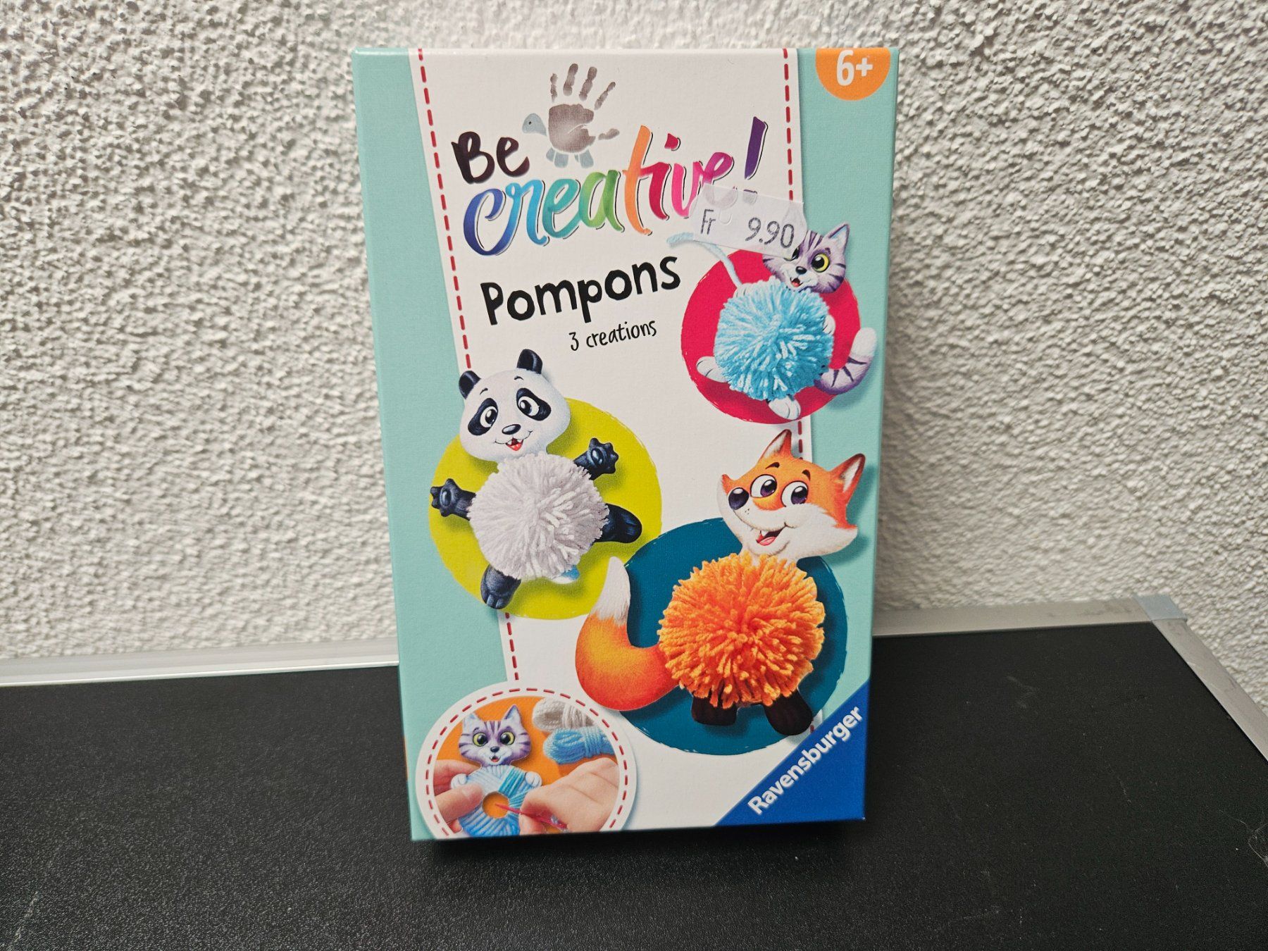 Bastelsets: Neu - Ravensburger - Bastelset - Be creative - Pompons – Neu und originalverpackt aus Dagmersellen von Jarsetz_Restposten