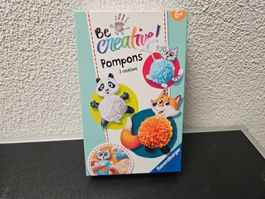 Neu - Ravensburger - Bastelset - Be creative - Pompons