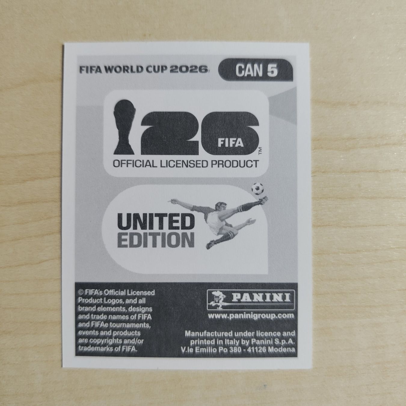 Panini Carte collezionabili: Samuel ADEKUGBE, CAN 5, Panini WM 2026 – Nuovo (secondo la descrizione) da Dietlikon venduto da itmo 1