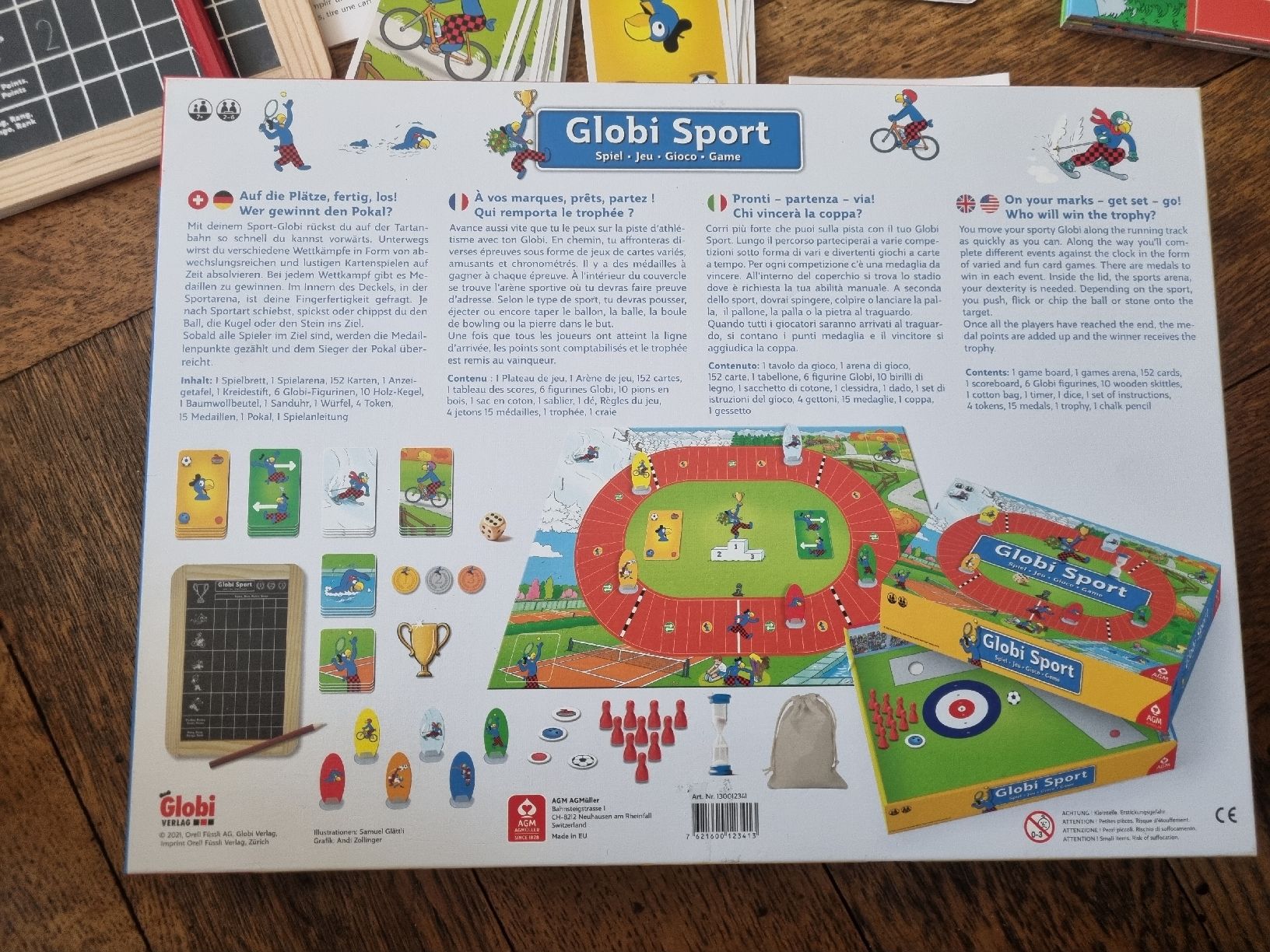 Giochi: Globi Sport - Jeu de société  – Usato da Fribourg venduto da jarmilka 2