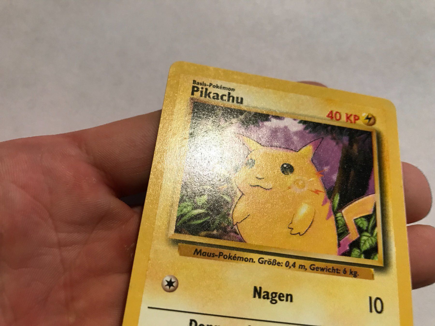 Pokémon Carte collezionabili: Pikachu Base Set DE – Usato da Hagendorn venduto da Pokecollectorch 4