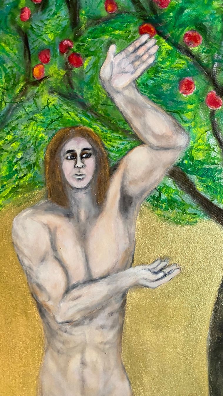 Dipinti: Oil Bild /Erbsünde/Kunst Doks – Nuovo e nell'imballaggio originale da Beromünster venduto da dok_b8mf 8