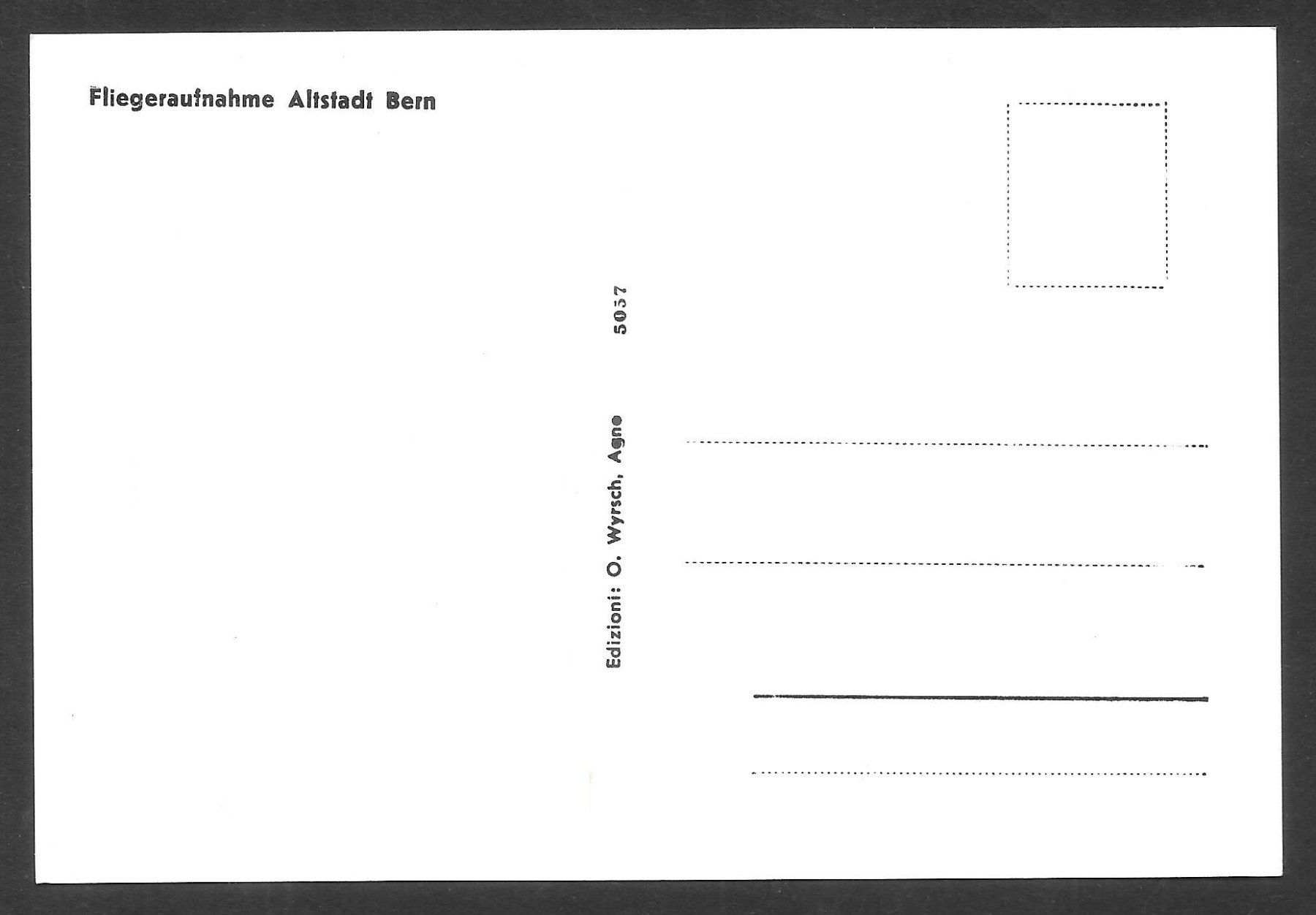 Cartoline postali: Bern Fliegeraufnahme Altstadt – Usato da Olten venduto da clotaldi 1