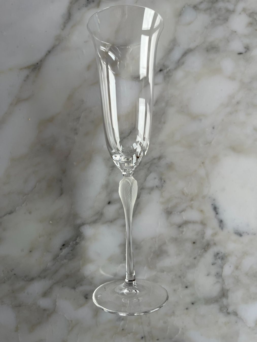 Bicchieri: Champagner/Sektkelche, Stiel in Tulpenform "frosted" – Usato da Bern venduto da cubus01 1