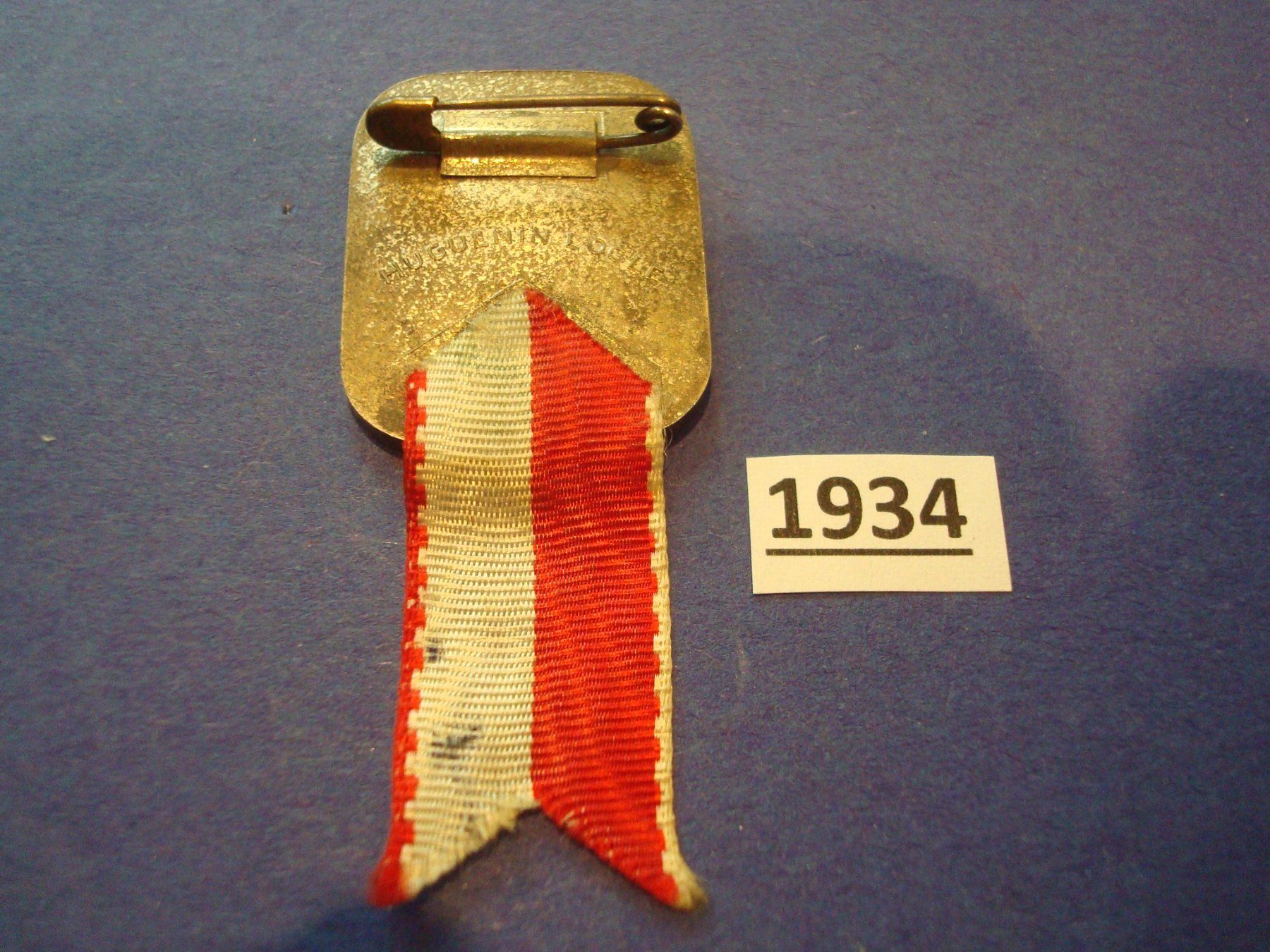 Placchette & Badge: Abzeichen 1. August 1934 – Nuovo (secondo la descrizione) da Riehen venduto da Baerewaegli 1