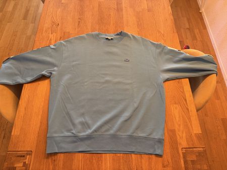 Lacoste Pullover Loosie Fit blau Grösse XL neuwertig