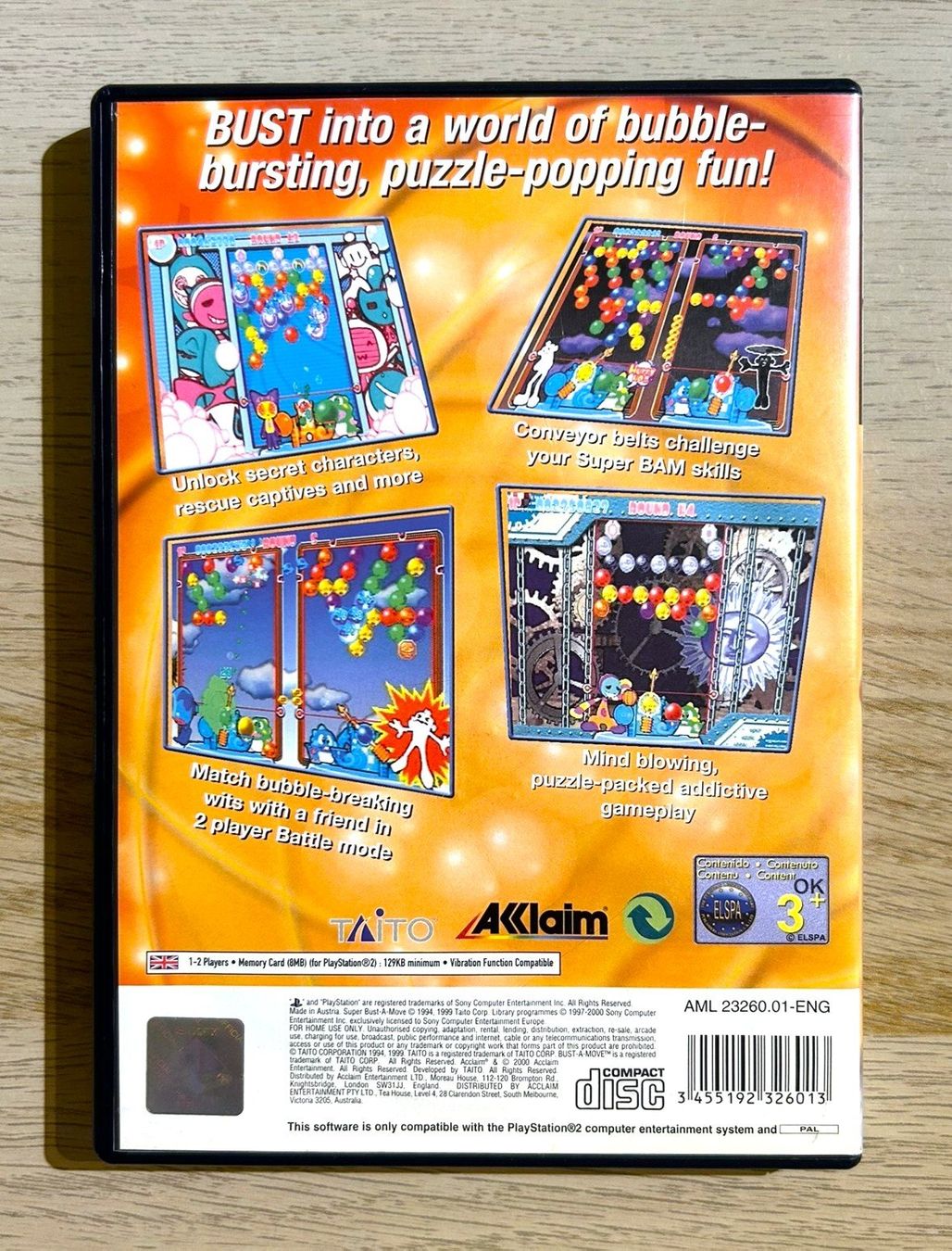 Sony Giochi: Super Bust-a-Move PS2 – Usato da St. Gallen venduto da Alpine.Arcade 1