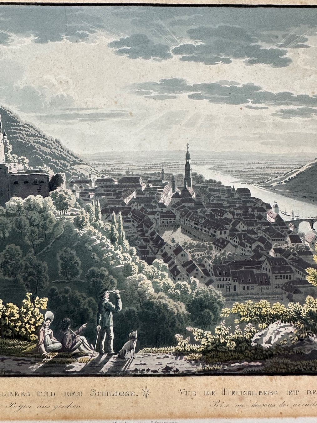 Incisioni: Heidelberg Meyer/Engelmann Aquatinta koloriert – Nuovo e nell'imballaggio originale da Oberuzwil venduto da Crystall0 4
