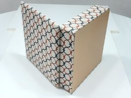 Box mit gepolstertem Deckel - Boîte avec couvercle rembourré