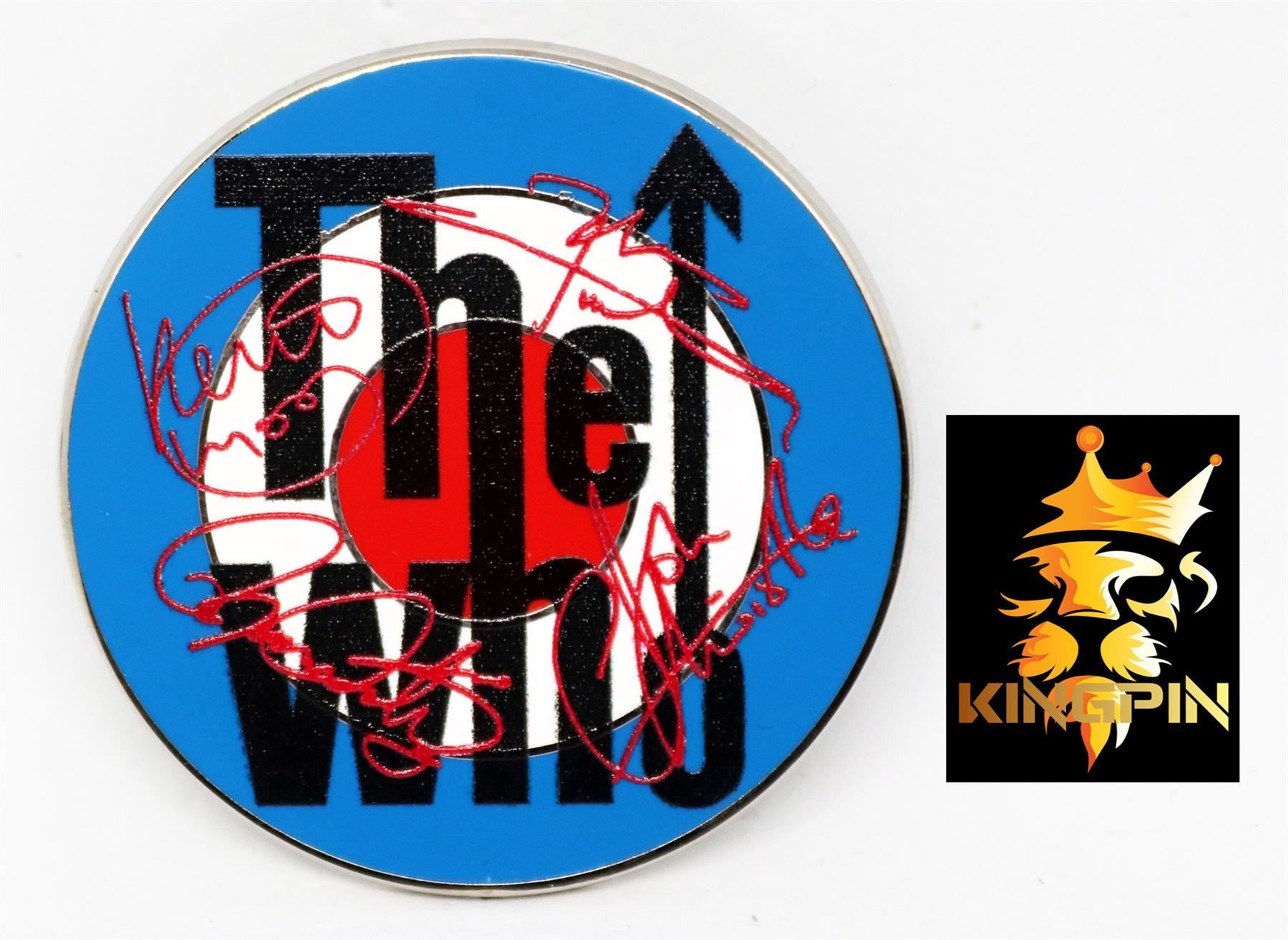 Placchette & Badge: The Who Pin Autogramm Serie – Nuovo (secondo la descrizione) da Hinterforst venduto da -KINGPIN- 2