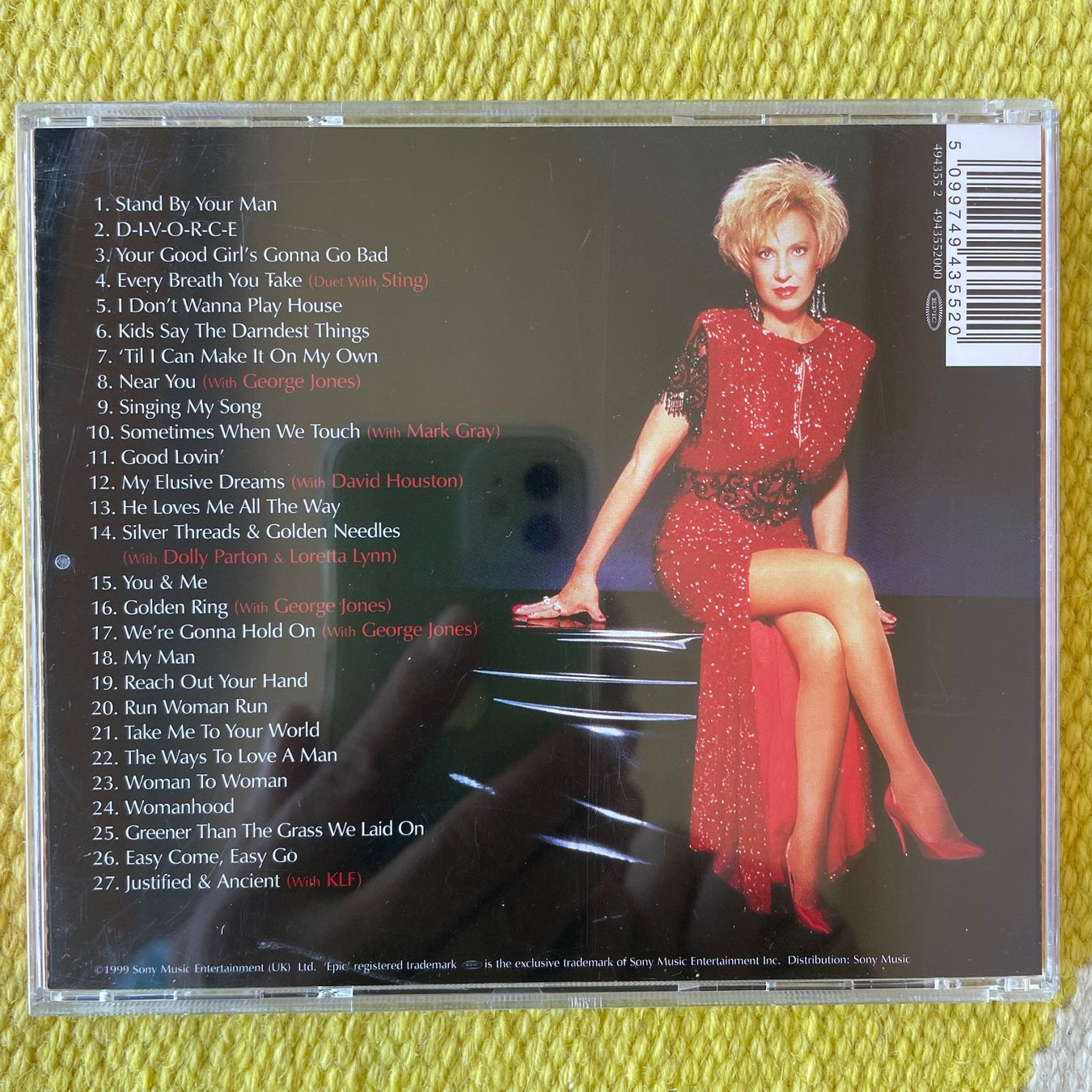 CD: TAMMY WYNETTE-THE DEFINITIVE COLLECTION – Usato da Rorschacherberg venduto da CD-Roli 1