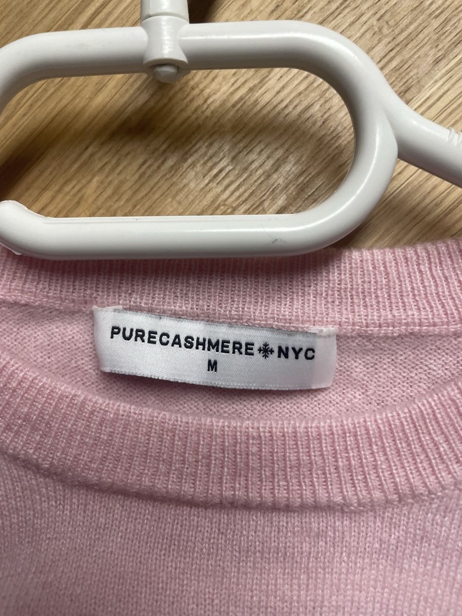 Maglioni & Felpe: Purecashmere NYC Pullover, Grösse M, Rosa mit Herzen – Usato da Steinhausen venduto da Marmottarosa 2