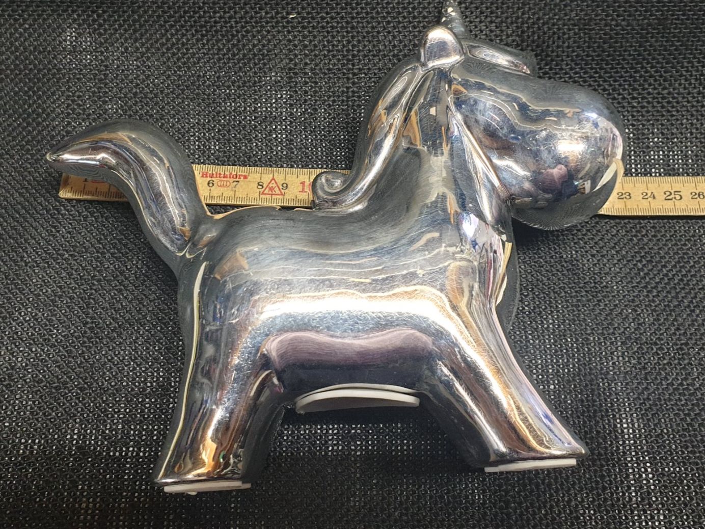 Salvadanai: Einhorn Spardose - Silbrig – Usato da Oberburg venduto da obbu 1